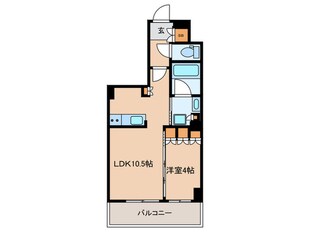 パークアクシス新宿百人町の物件間取画像